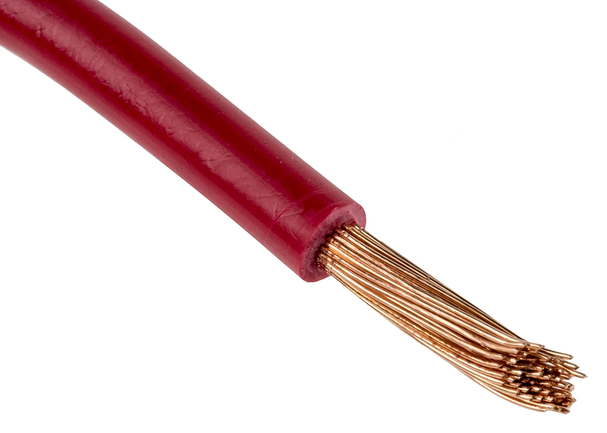 Tri-Rated Cable 0.5mm Red